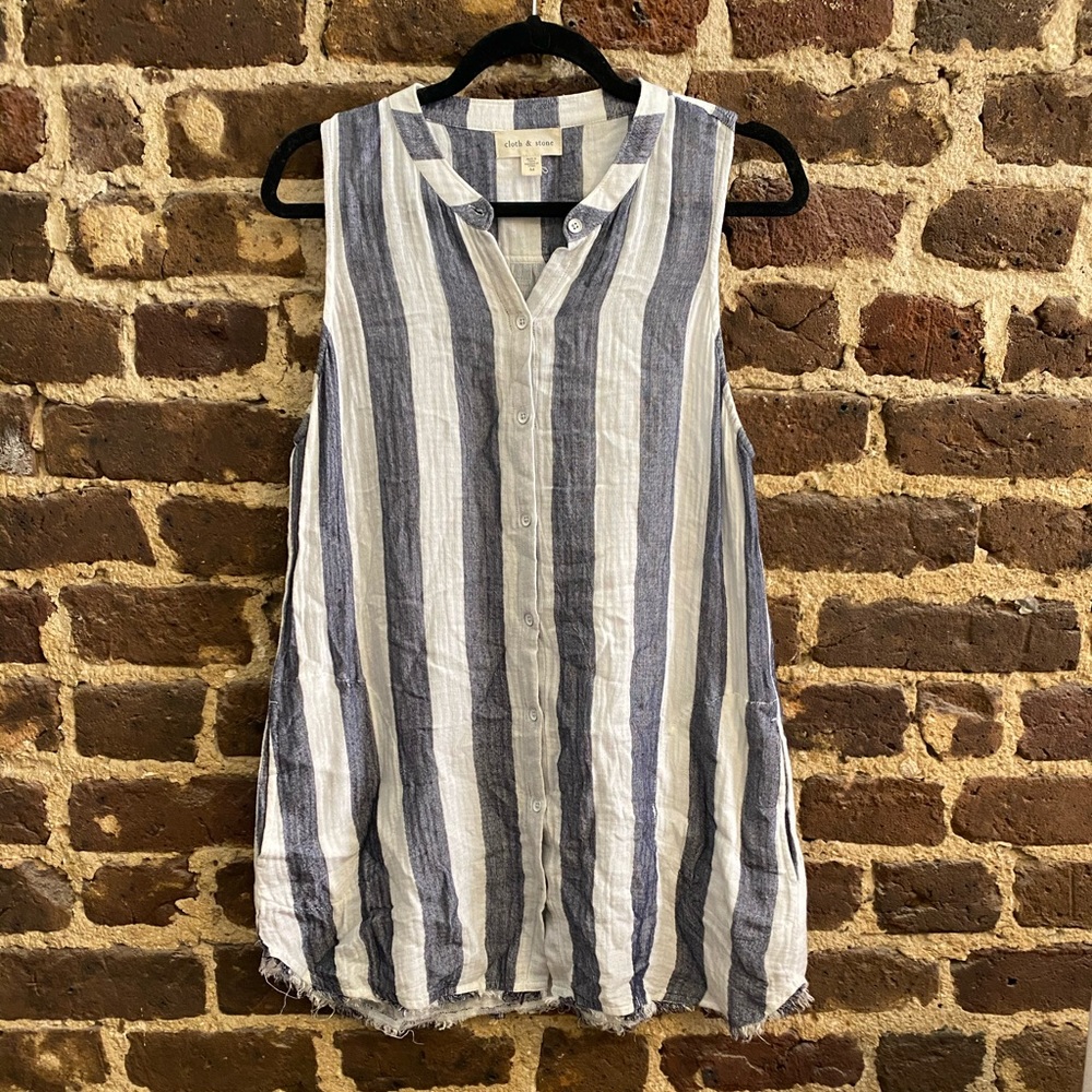 Anthropologie Button Up Tunic